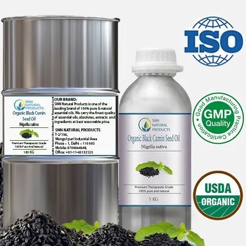 Organic Black Cumin Seed Oil