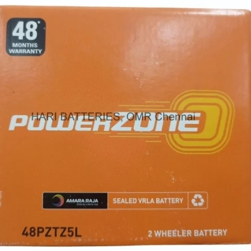 Powerzone 48Pztz5L Bike Battery - Car Make: Two Wheeler