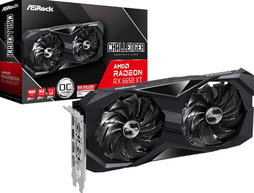 Asrock Radeon Rx 6650 Xt 8Gb Oc Graphics Card - Warranty: 2 Years
