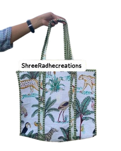 Fancy Cotton Tote Bag