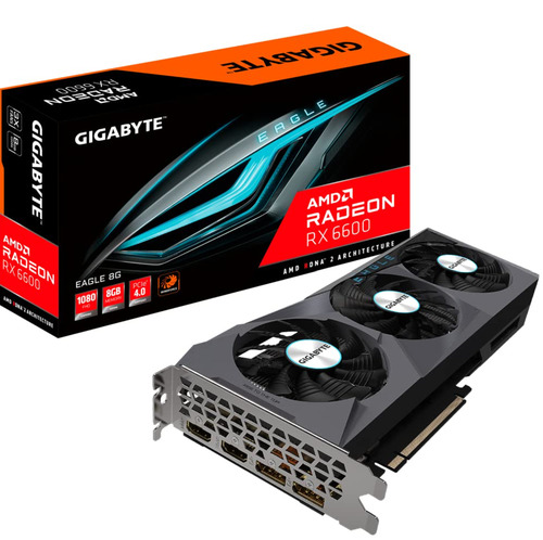 Gigabyte Radeon Rx6600 8Gb Gddr6 - Warranty: 2 Years