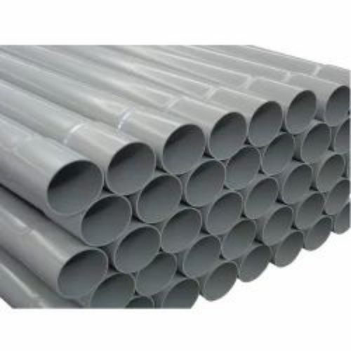 Grey Round Pvc Pipes