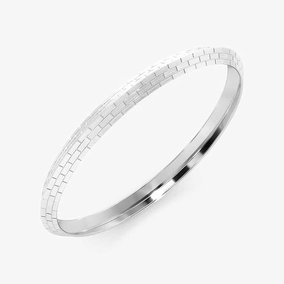 Maximus Pure Silver Kada For Men 30Gm - Gender: Unisex
