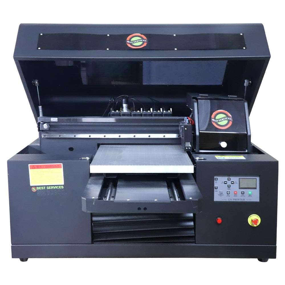 Multi Fuctional Uv Printer Bs A3 Plus 3360 With Camera Xp600 2 Head - Automatic Grade: Automatic