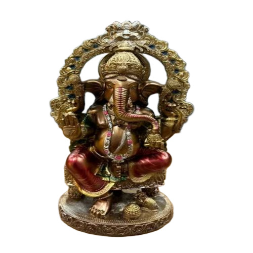 Singhasan Ganesh Statue