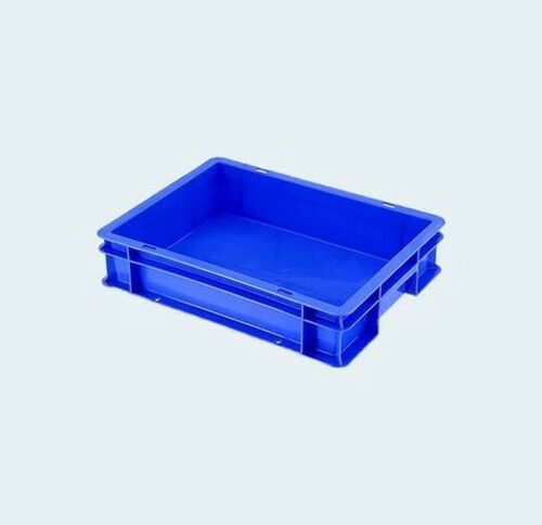 Solid Rectangular Industrial Plastic Crates