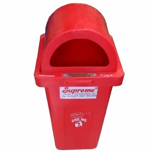 80 Litre Red Supreme Dustbins