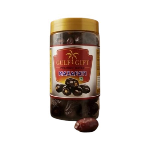 A Grade Black Mazafati Dates 400G - Packaging Type: Plastic Jar
