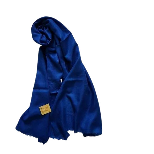 Blue Color Woolen Stole