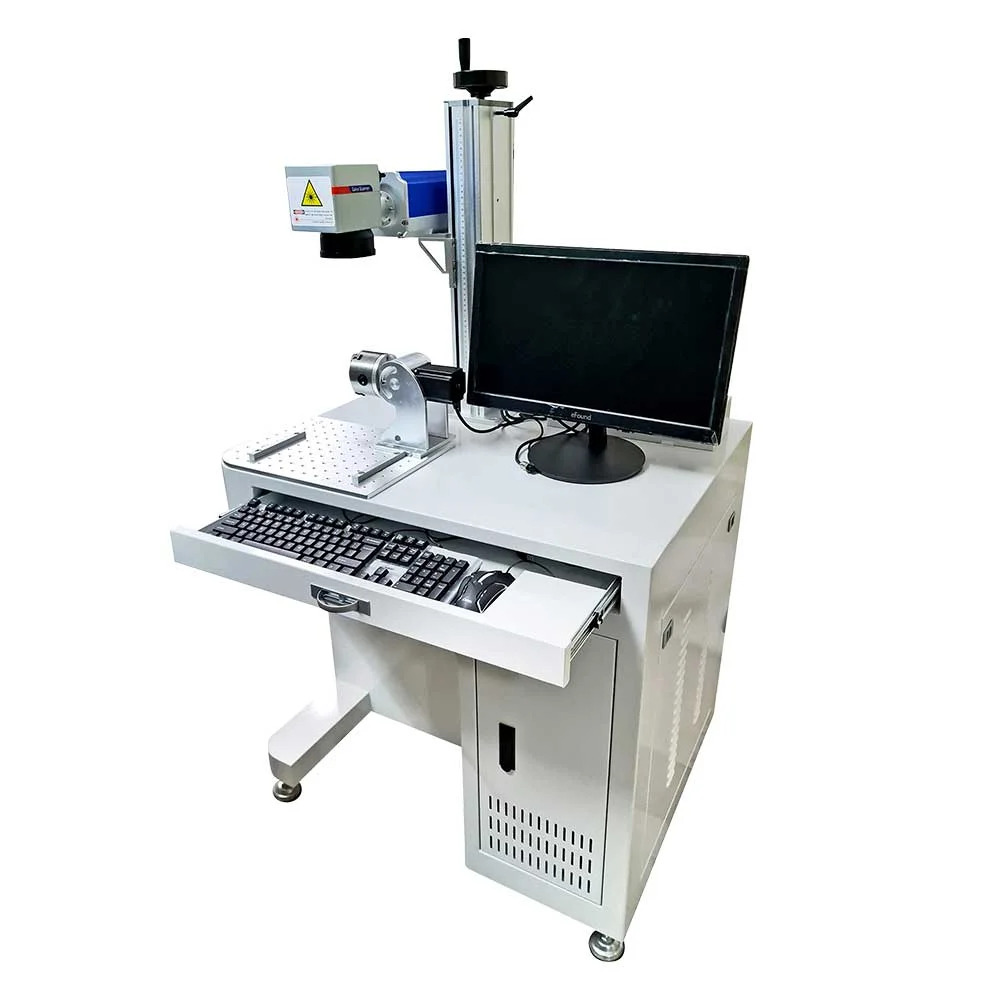 Fiber Laser Machine 100Jpt 2.5D Counter Table+ Pc - Accuracy: 100 %