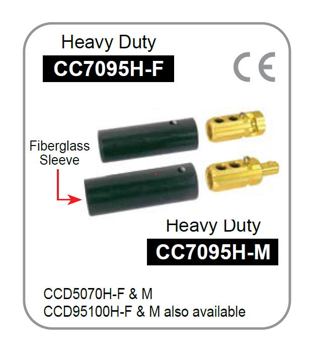 Heavy Duty Welding Cable Connector