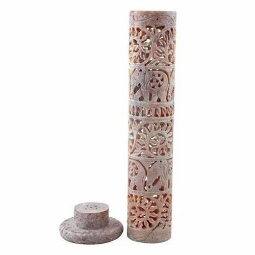 Round Marble Candle Holder