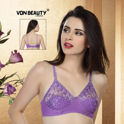 VON Beauty Love Cotton Ladies Net Bra