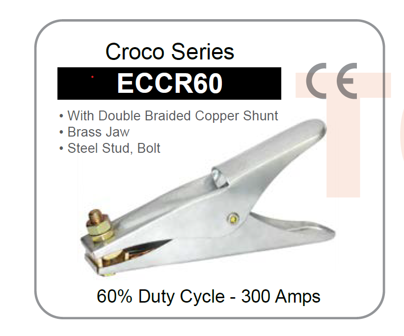 Welspring Croco Series Earth Clamp Eccr60 Ce - Water Resistant: No