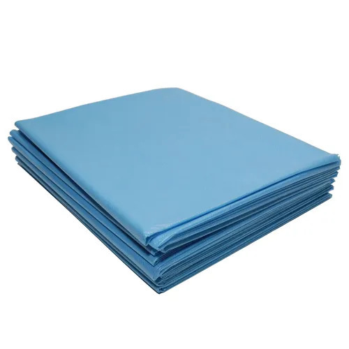 Blue Disposable Hospital Bed Sheet - Feature: Shrink Resistant