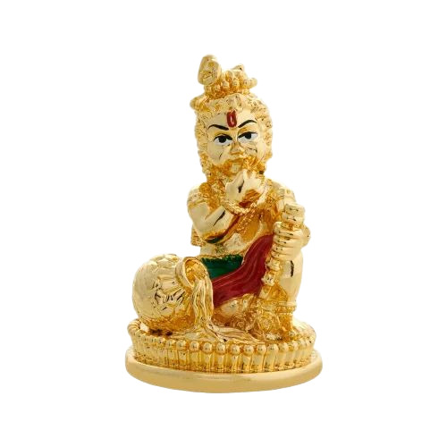 Golden Bal Gopal Statue