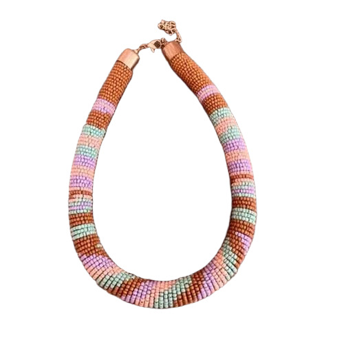 Handmade Multicolor Beaded Necklace