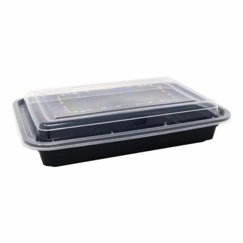 Rectangular Plastic Food Container With Lid
