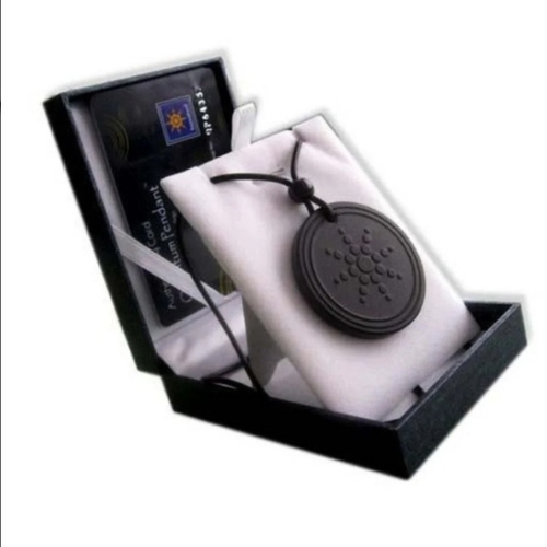 Round Scalar Energy Pendant
