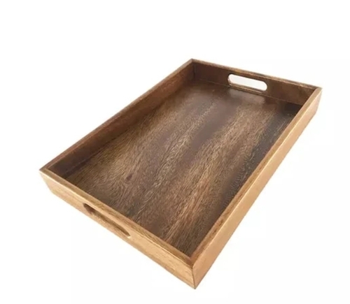 Smooth Finish Wooden Serving Tray