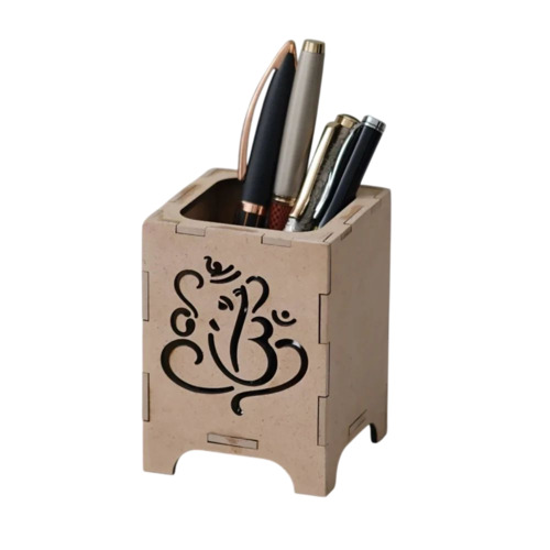 Wooden Pen Holder