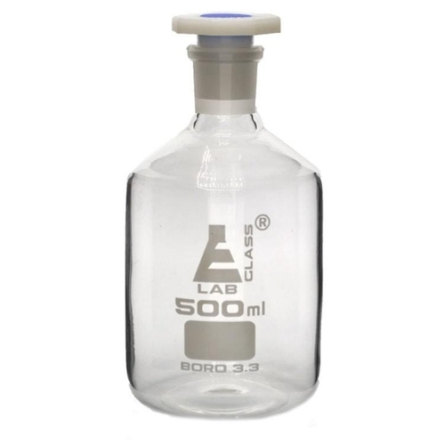 500ml Clear Glass Reagent Laboratory Bottle
