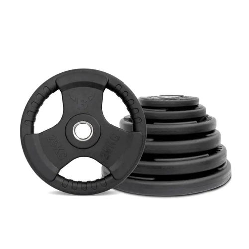 Black Pvc 25 Kg Olympic Weight Plate