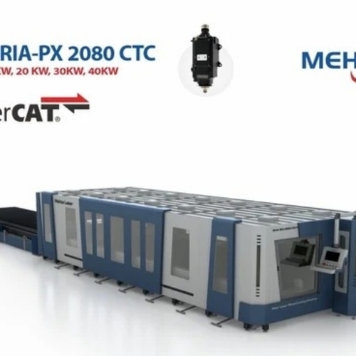 Fiber laser metal cutting machine