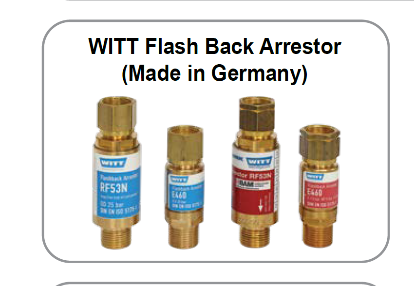 Flash Back Arrestor - Application: Welding