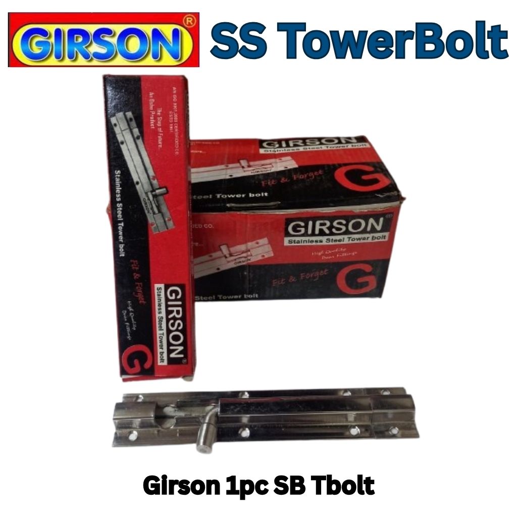 Girson 1pc Tower Bolts
