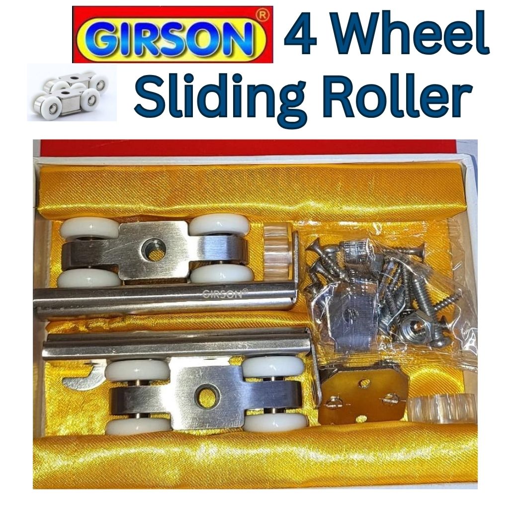 Girson 4 Wheel Sliding Roller