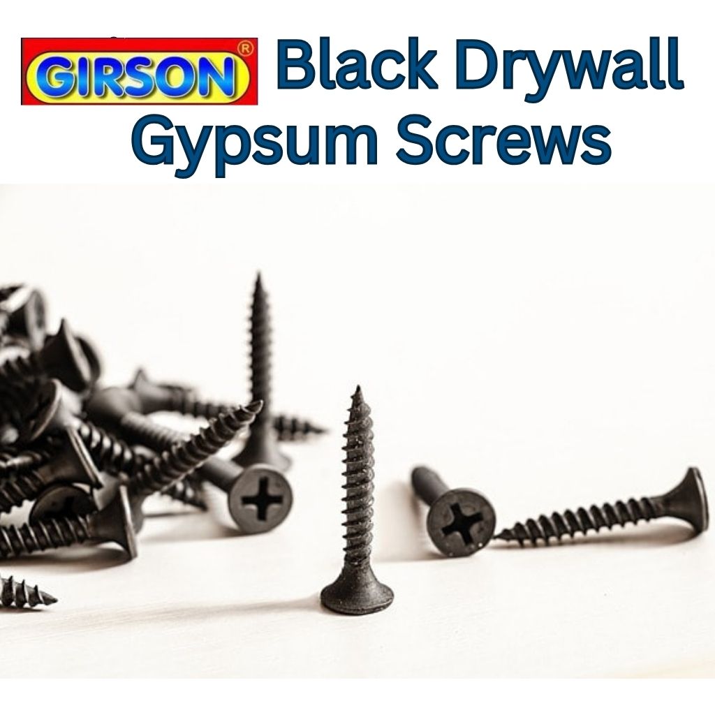 Girson Black Gypsum Screws