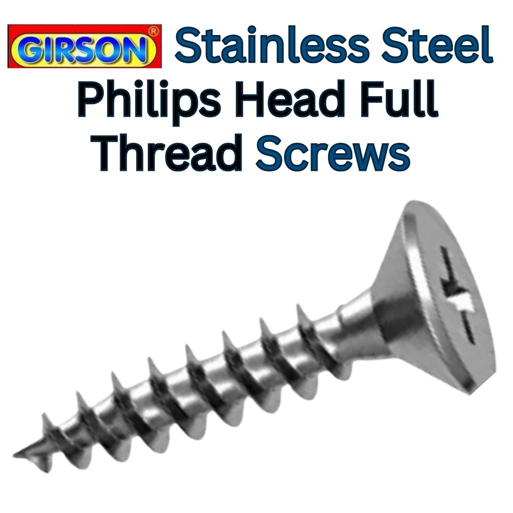 Girson Stainless Steel Philips Head Screws