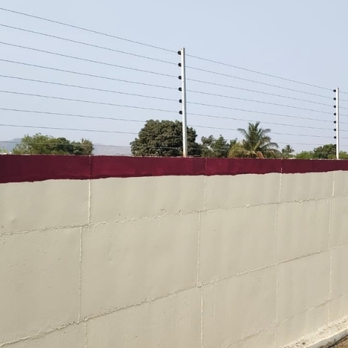 High Voltage Electric Fence Security System 