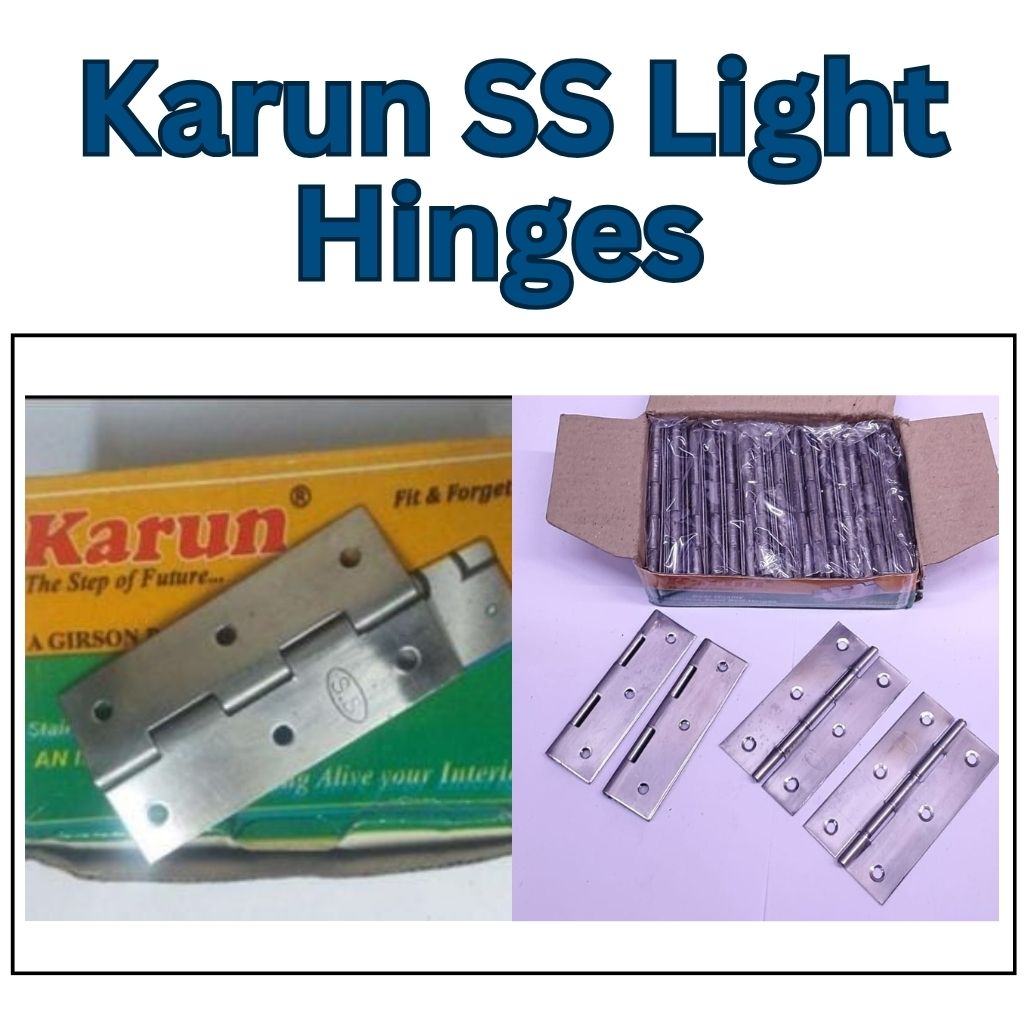 Stainless Steel Light Hinges