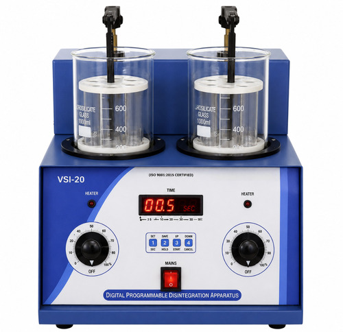 Tablet Disintegration Test Apparatus - Accuracy: Temperature: A 0.5A C; Timer: A 1 Second