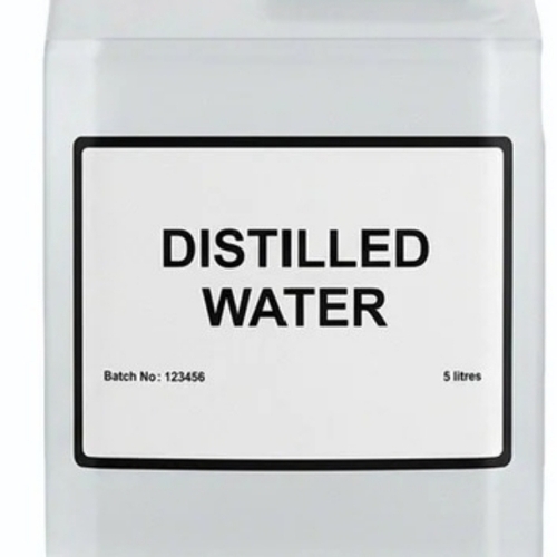 5l Distilled Water