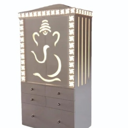 6 Feet Wooden Temple