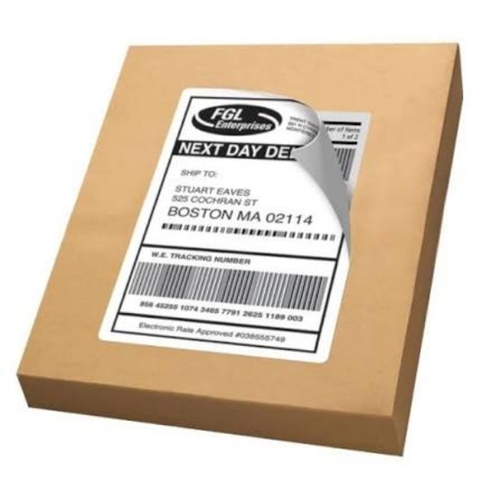 Carbord Box Backing Labels