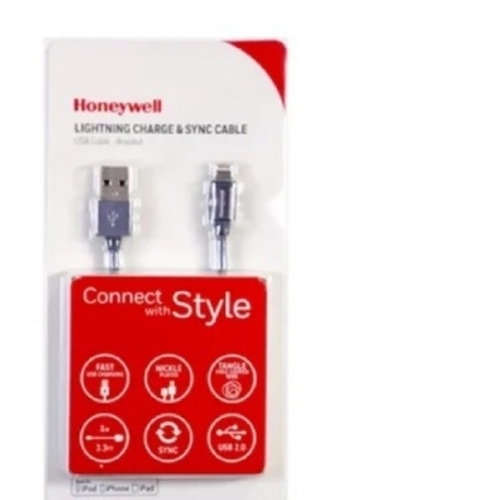 Honeywell Apple Lighting Sync & Charge Cable 1 Mtr