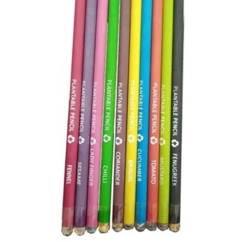Plantable Seed Multi Colour Paper Pencil