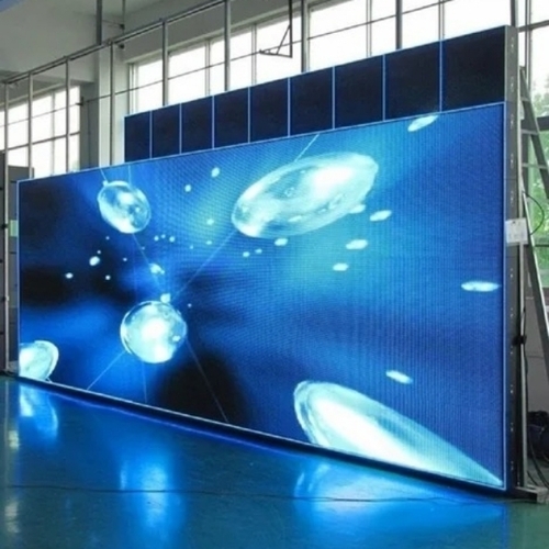 Retail store indoor led video wall
