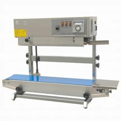 Vertical Tabletop Continuous Bag Sealers Machine