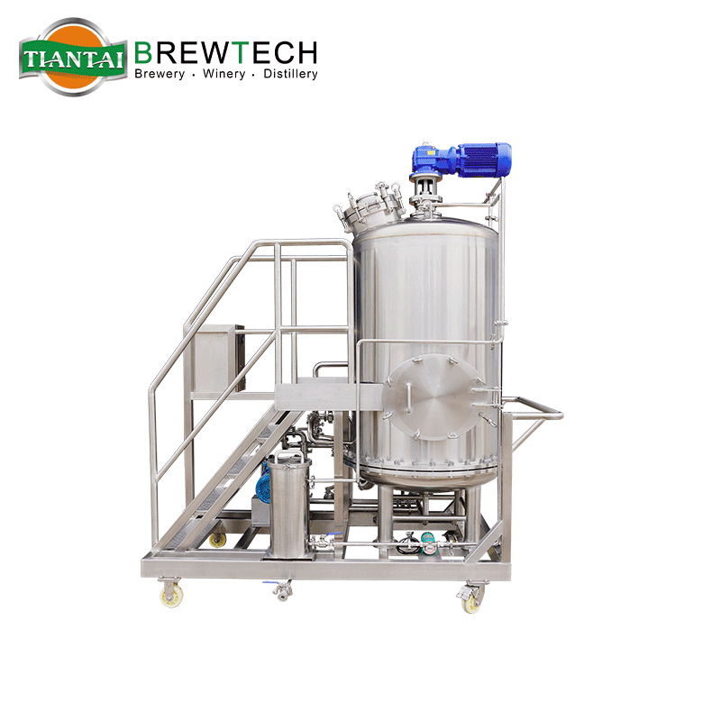 304 Stainless Steel 1000L Hot Cold Coffee Extraction Tank For Coffee Processing Production Line - Grade: Hygiene