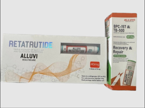 alluvi bpc 157 & tb 500 40mg Synedica Pen  Powerful Peptide Pen Wolverine Stack  BPC-157 &