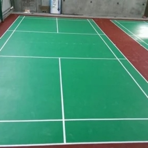 Badminton Sport Flooring - Color: Green