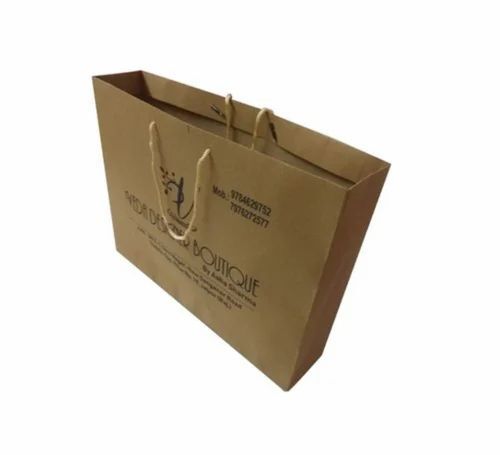 Brown Color Paper Carry Bags