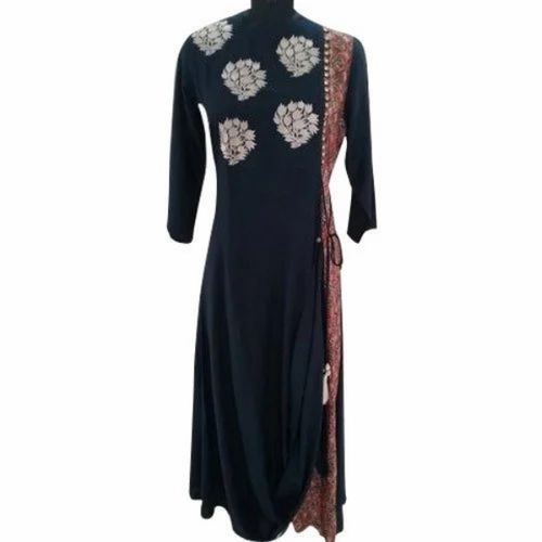 Double Layered Embroidery Kurti
