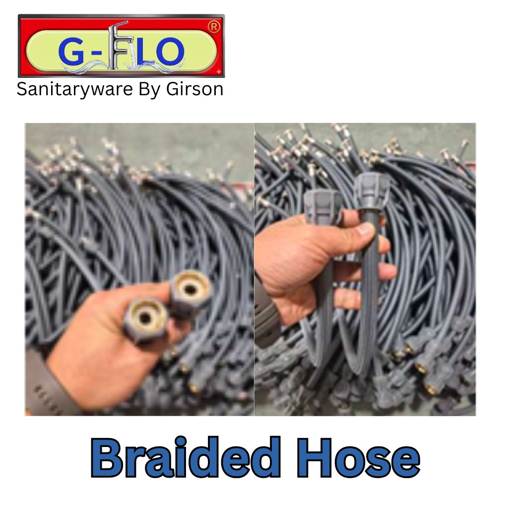 G-flo Braided Hose  - Material: Rubber