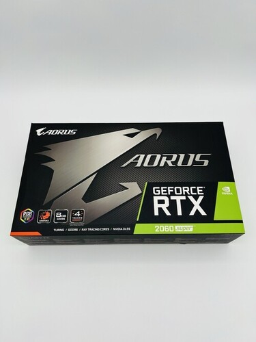 Gigabyte RTX 2060 Super 8gb Aorus Triple Fan RGB Extreme Graphics Card